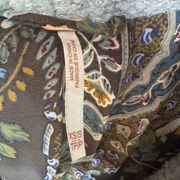 Free People Jacket Fluffy Dolman Faux Fur Boho Fall Winter Cozy Bohemian XS/S - Picture 10 of 11